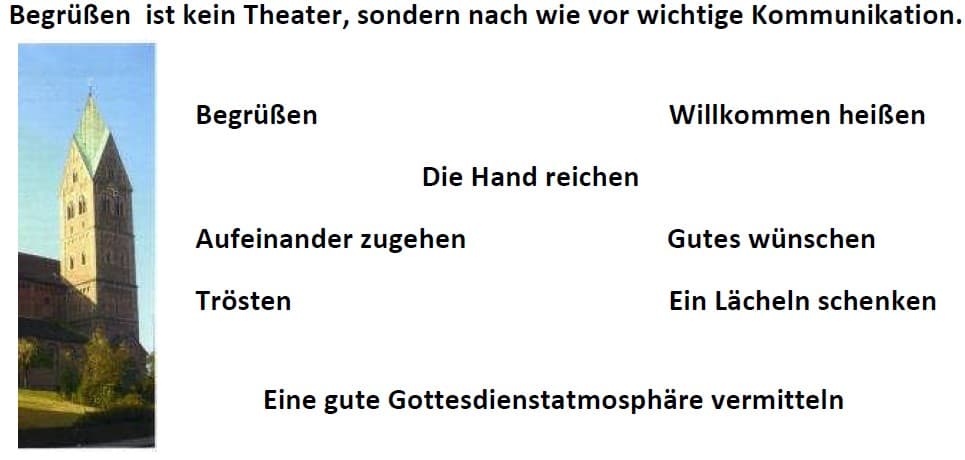Begrüßungsdienst